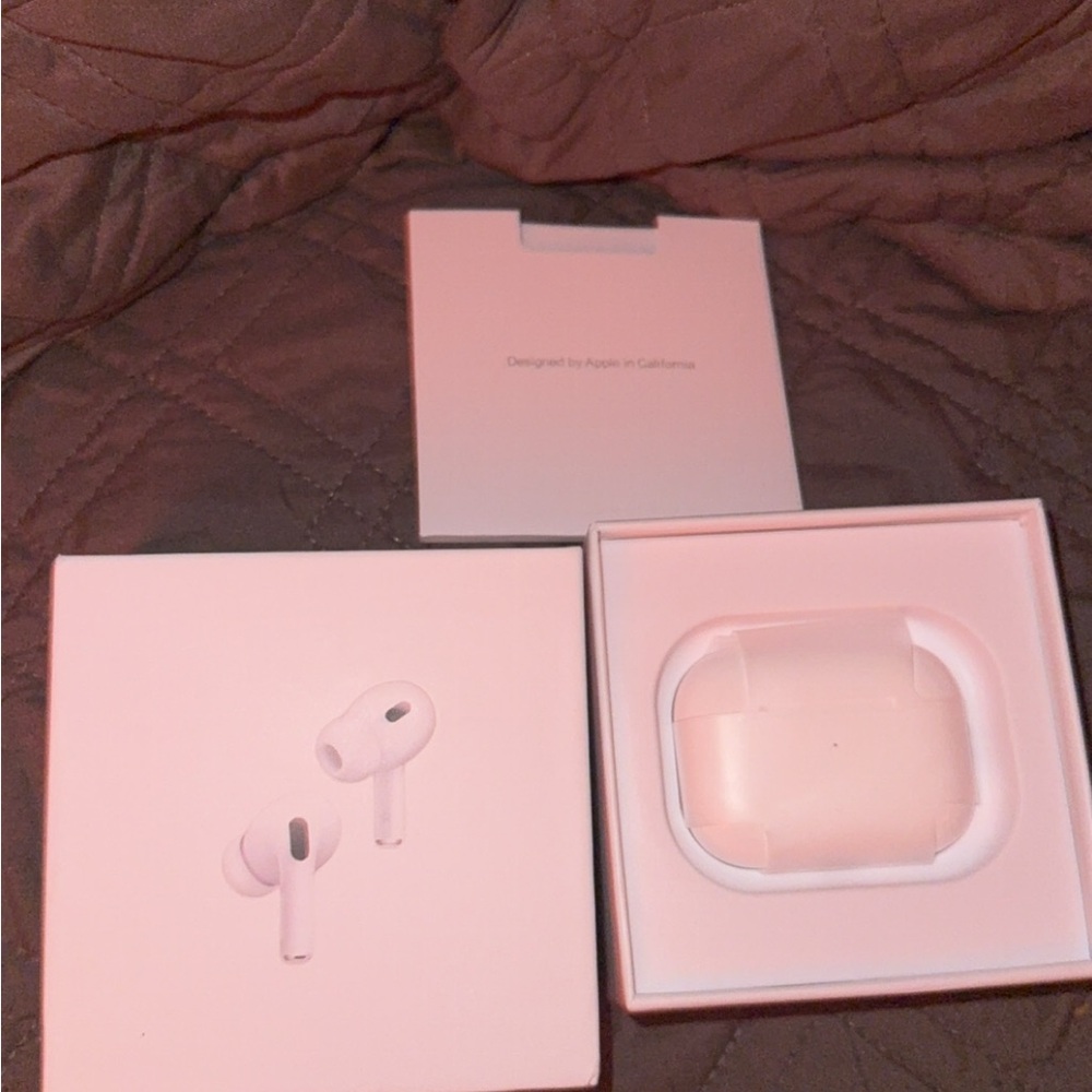 Apple AirPods Pro Gen 2- Sleek White Design